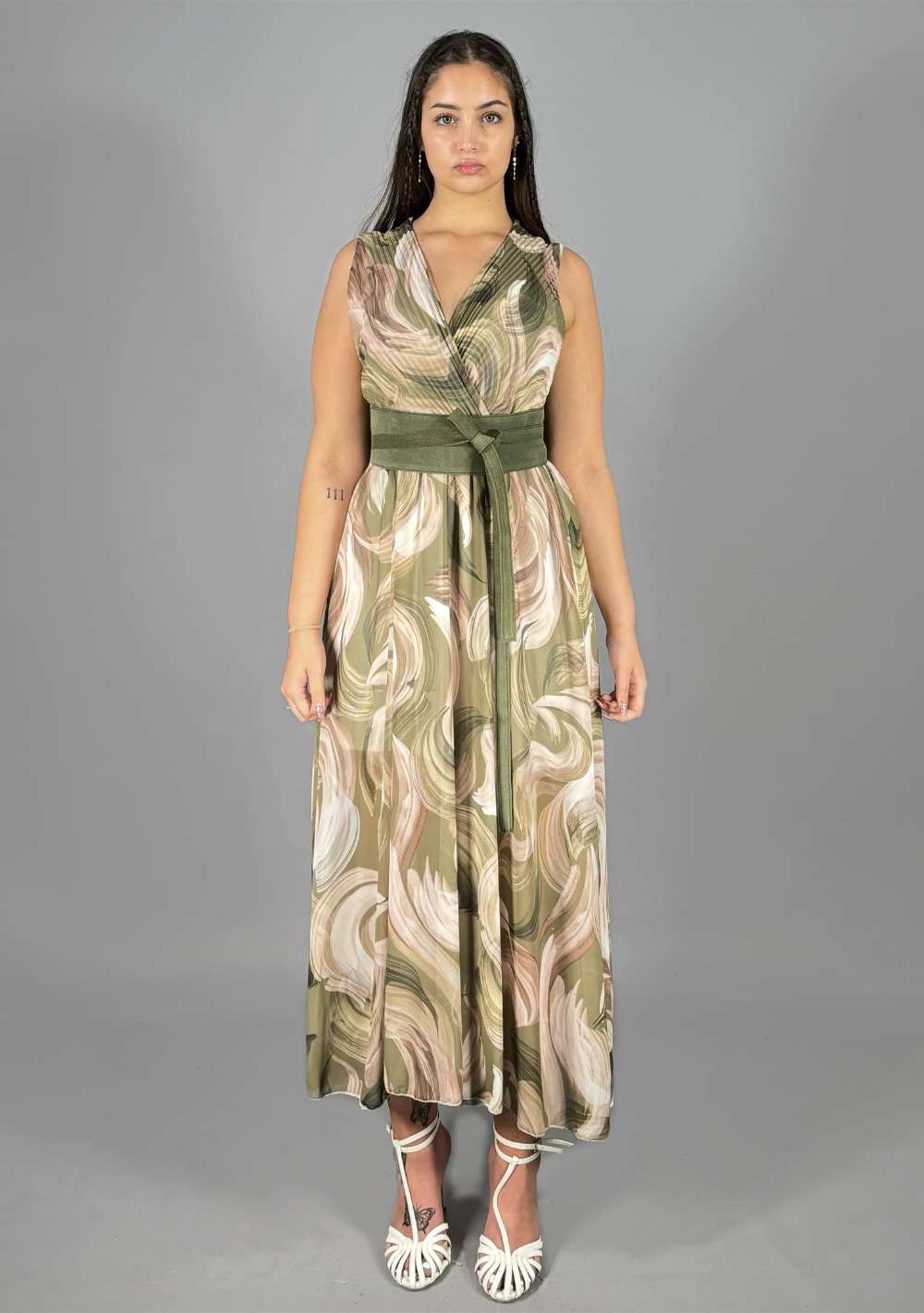 Abito Incrocio Smanicato