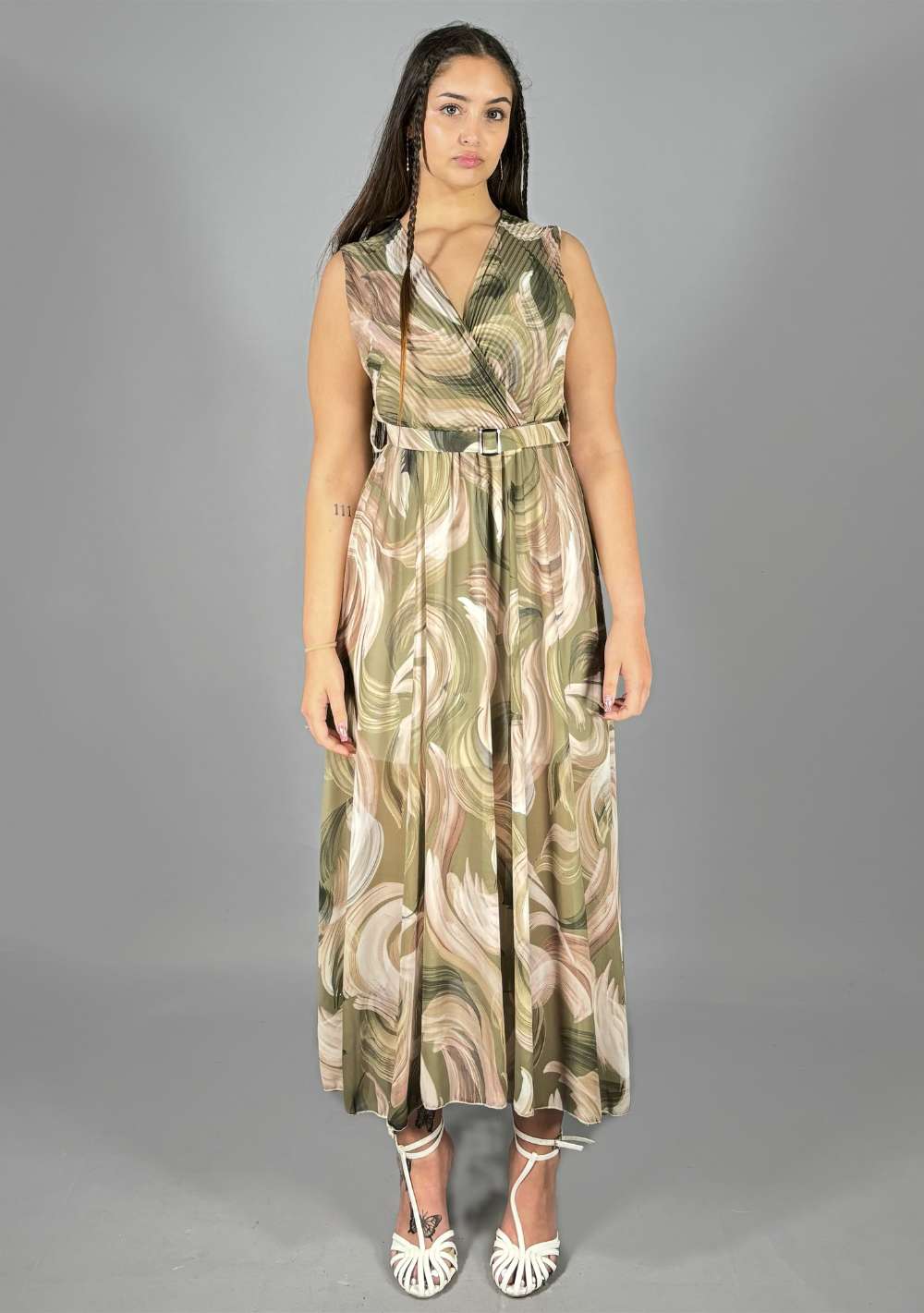 Abito Incrocio Smanicato