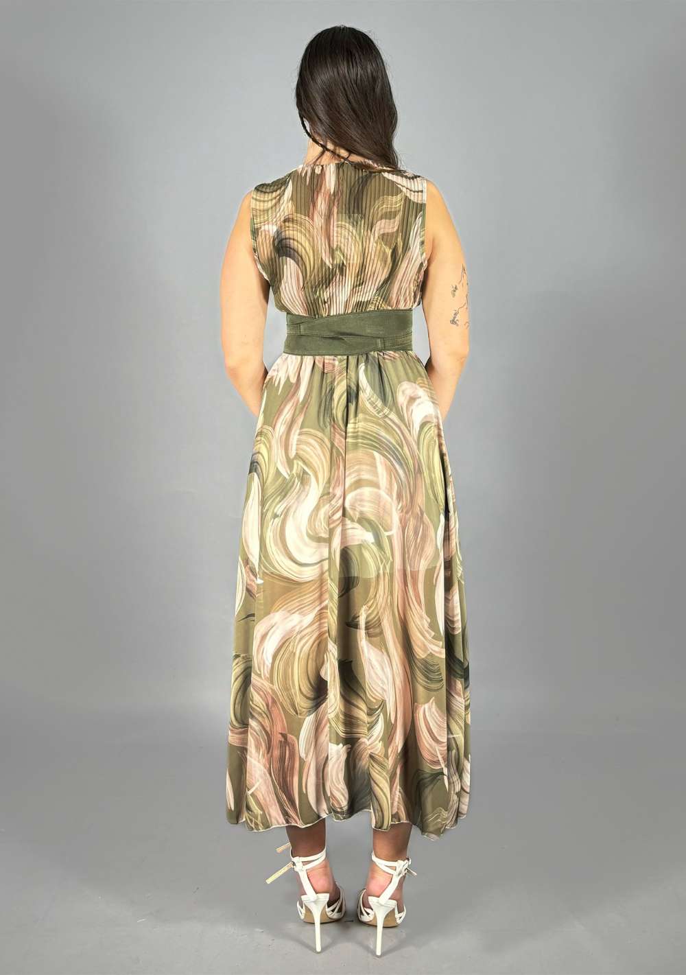 Abito Incrocio Smanicato