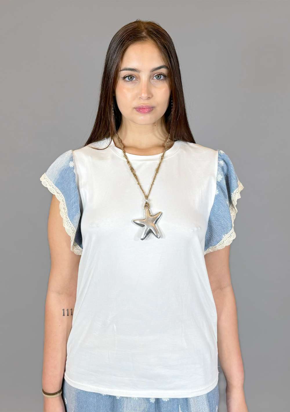 T-Shirt Manica Passamaneria