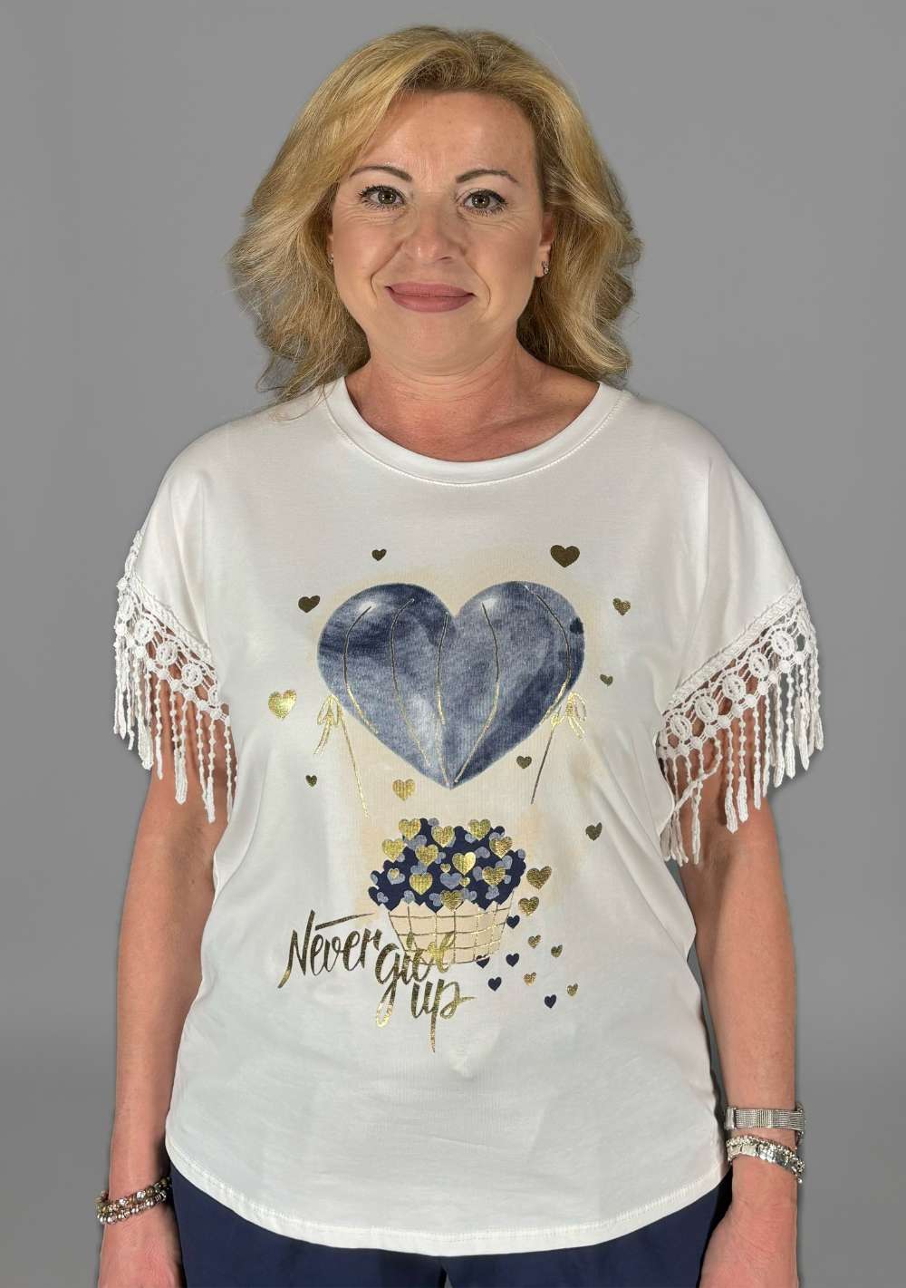 T-Shirt "Never Give Up"