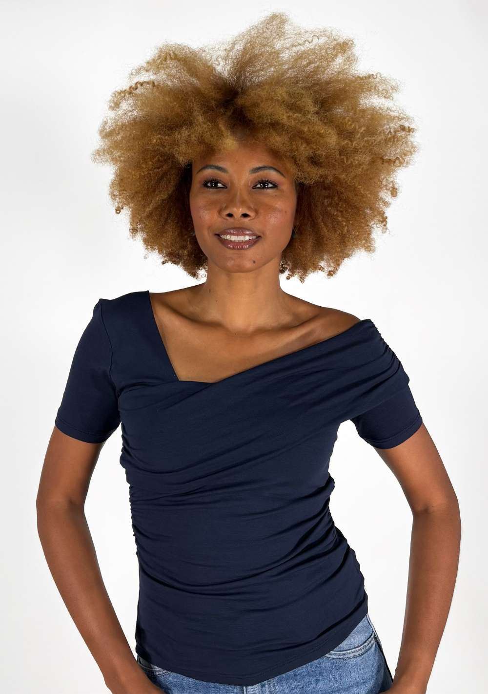 Maglia Fascia Asimmetrica