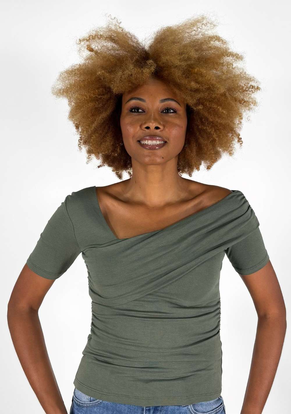 Maglia Fascia Asimmetrica