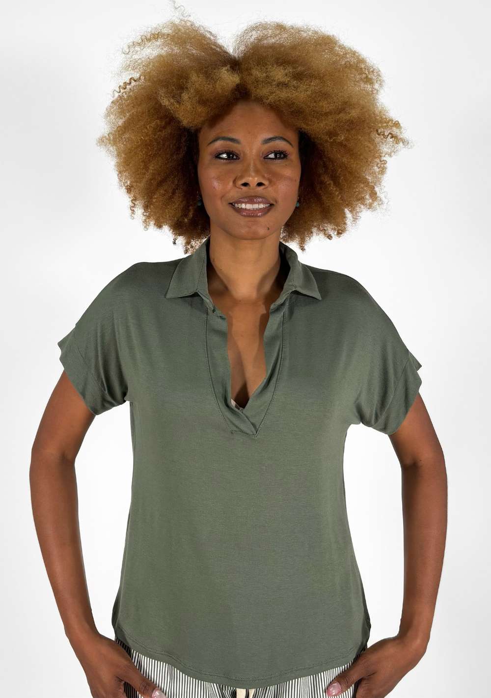 Maglia Collo Camicia