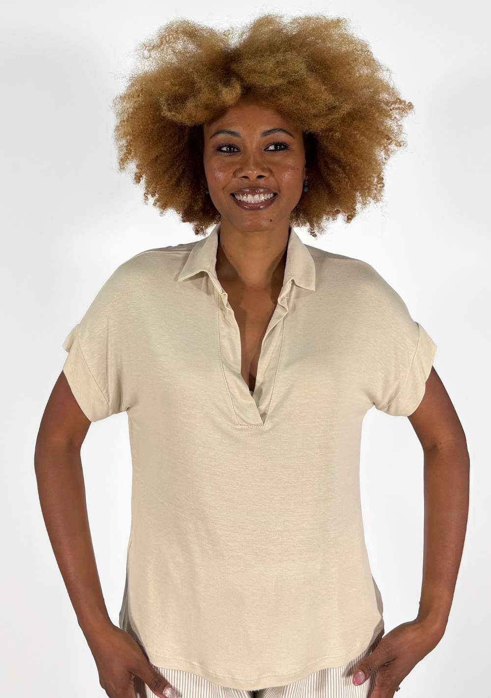 Maglia Collo Camicia