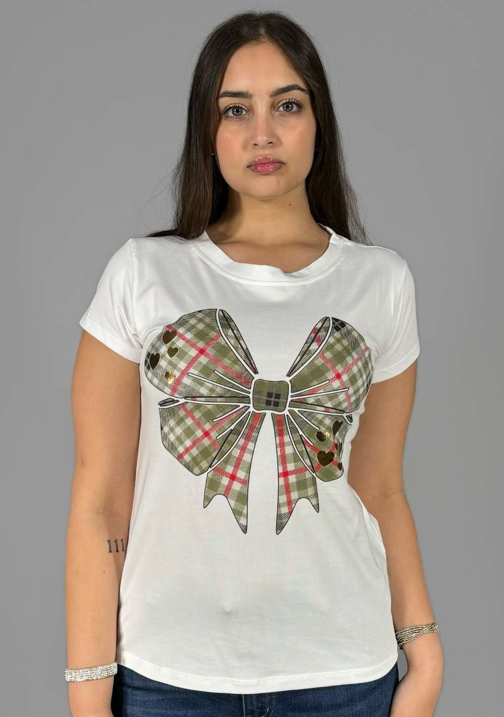 T-Shirt Slim "Fiocco"