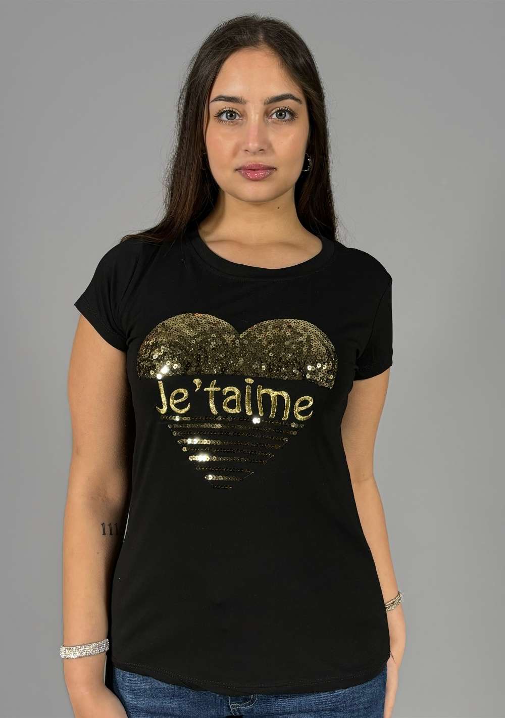 T-Shirt Slim "Je T'aime"
