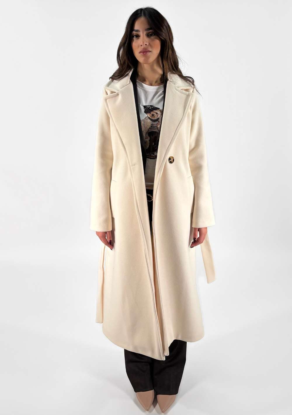 Cappotto Lungo Doppio Petto