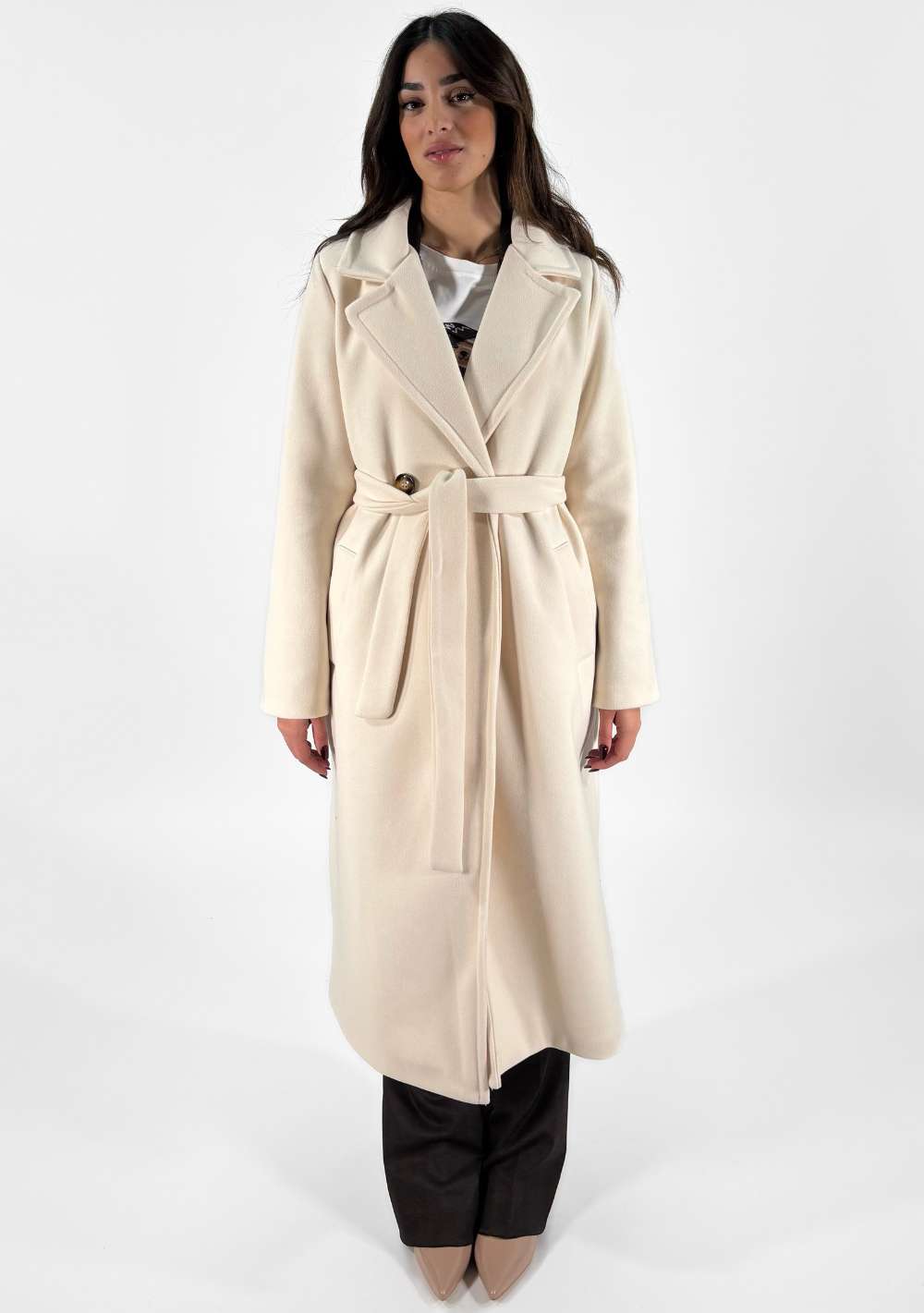 Cappotto Lungo Doppio Petto