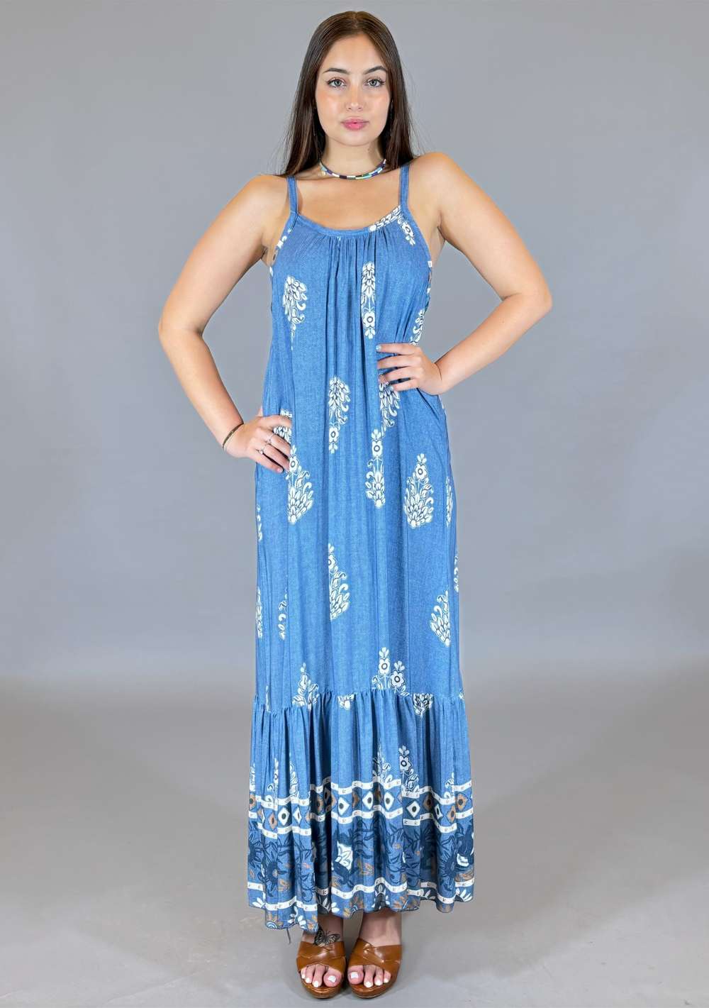 Abito Bretelle in Vaiella