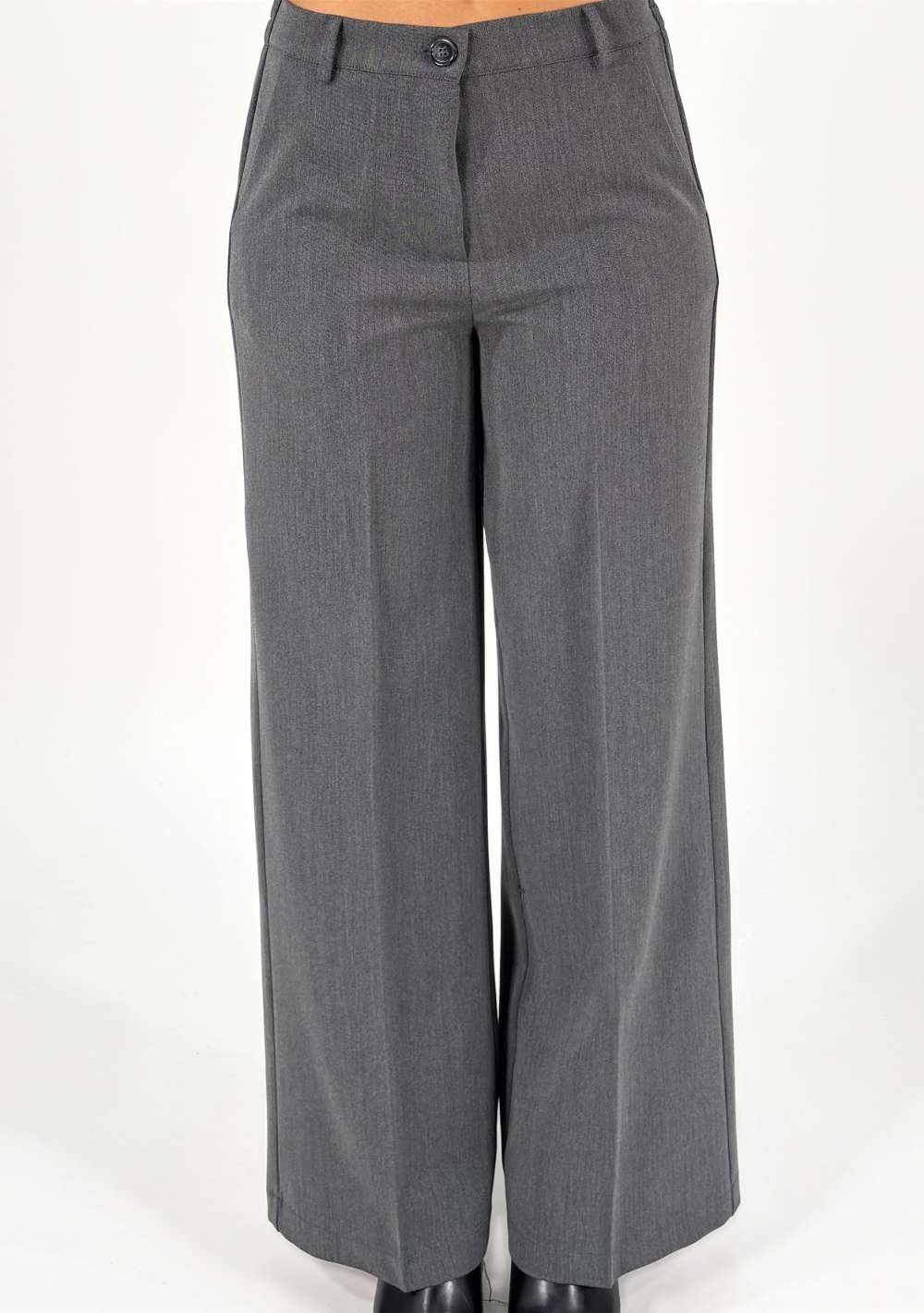 Pantaloni Palazzo con Elastico