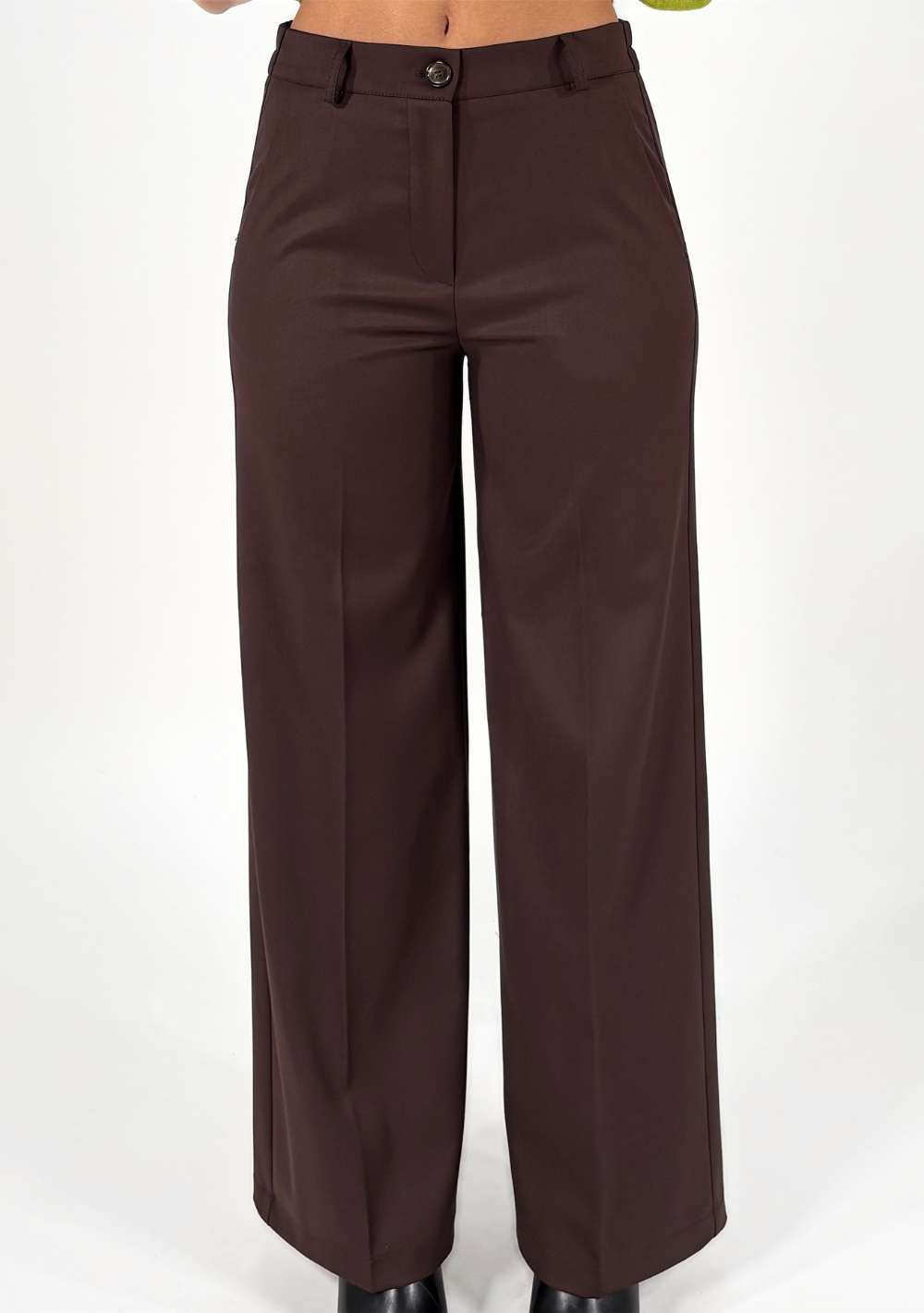Pantaloni Palazzo con Elastico