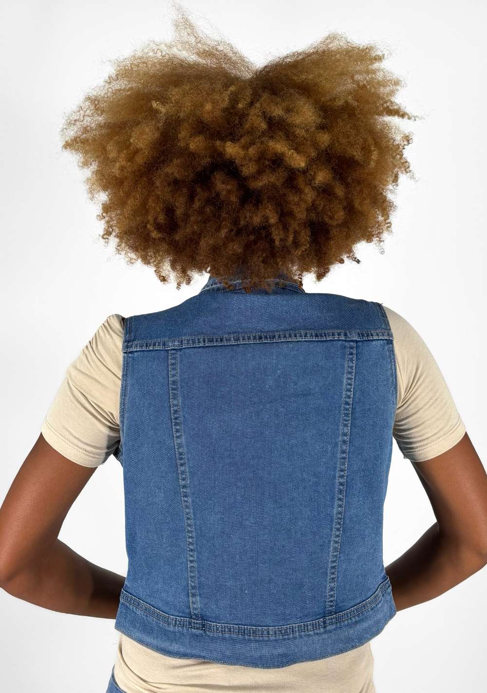 Gilet in Jeans Denim