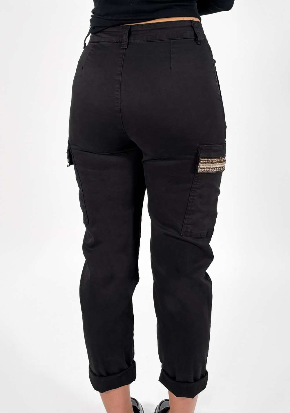 Pantaloni Cargo Passamaneria