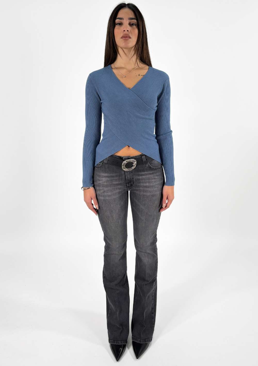 Maglia Incrocio Costine