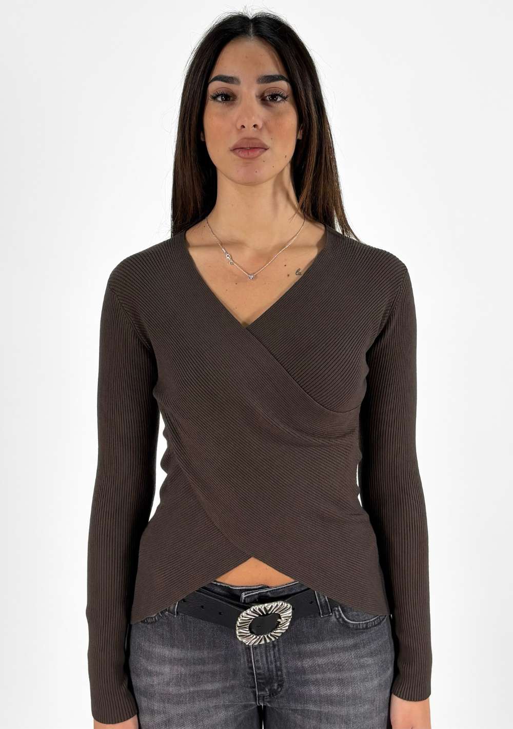 Maglia Incrocio Costine