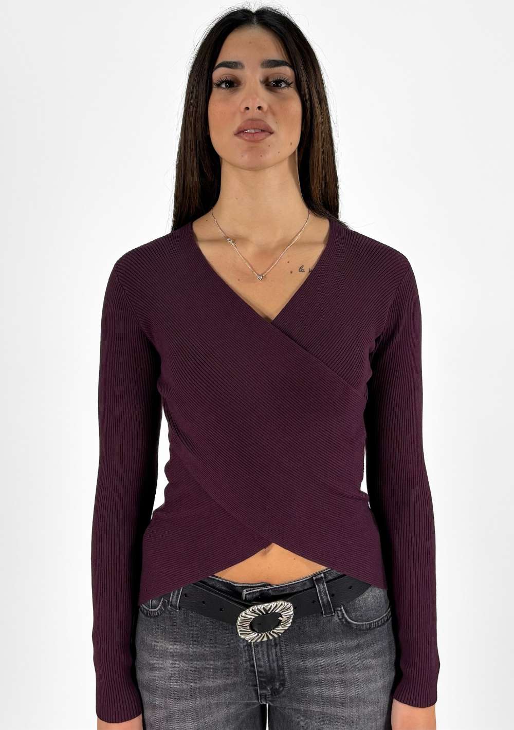 Maglia Incrocio Costine