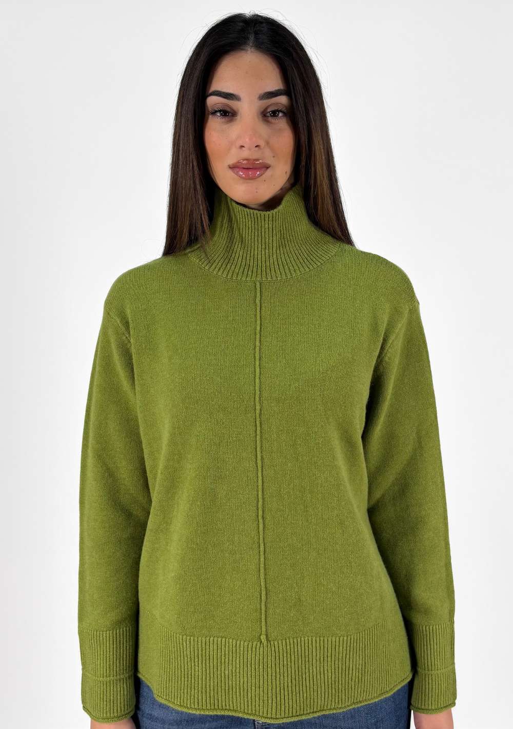 Maglia Mezzo Collo Stondata