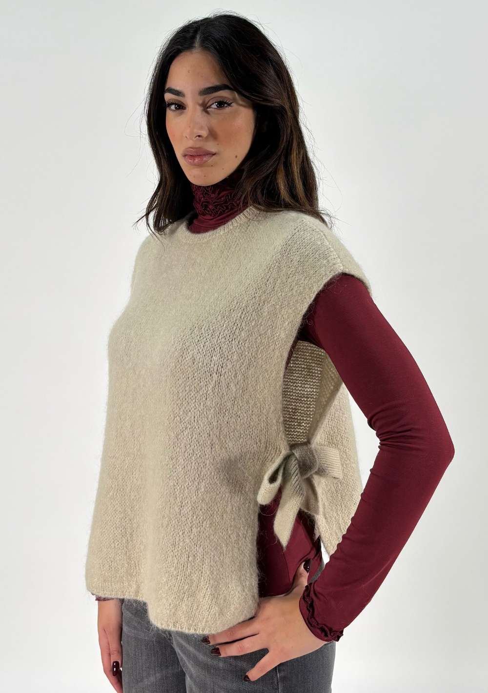 Maglia con Spacchi Laterali