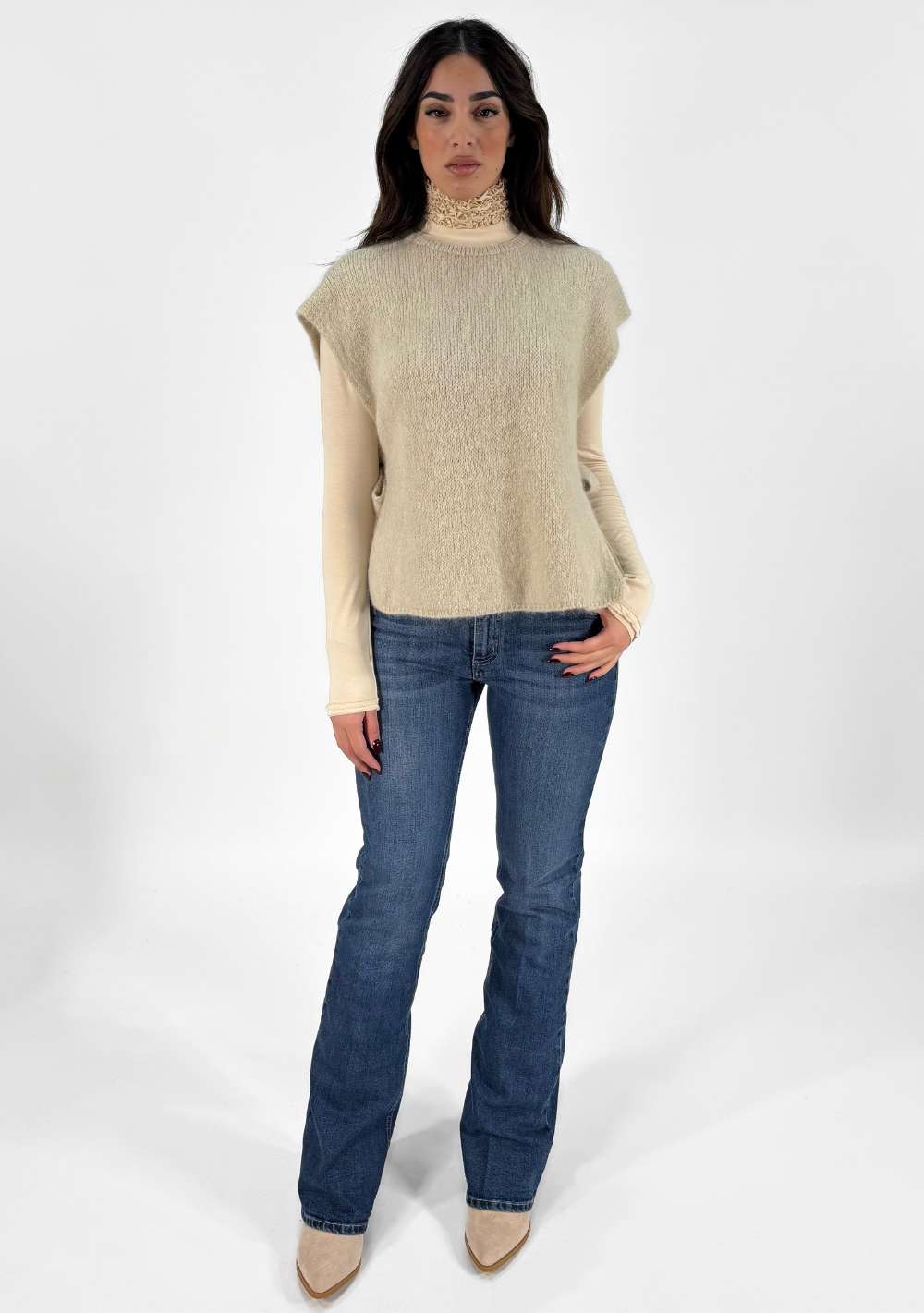 Maglia con Spacchi Laterali