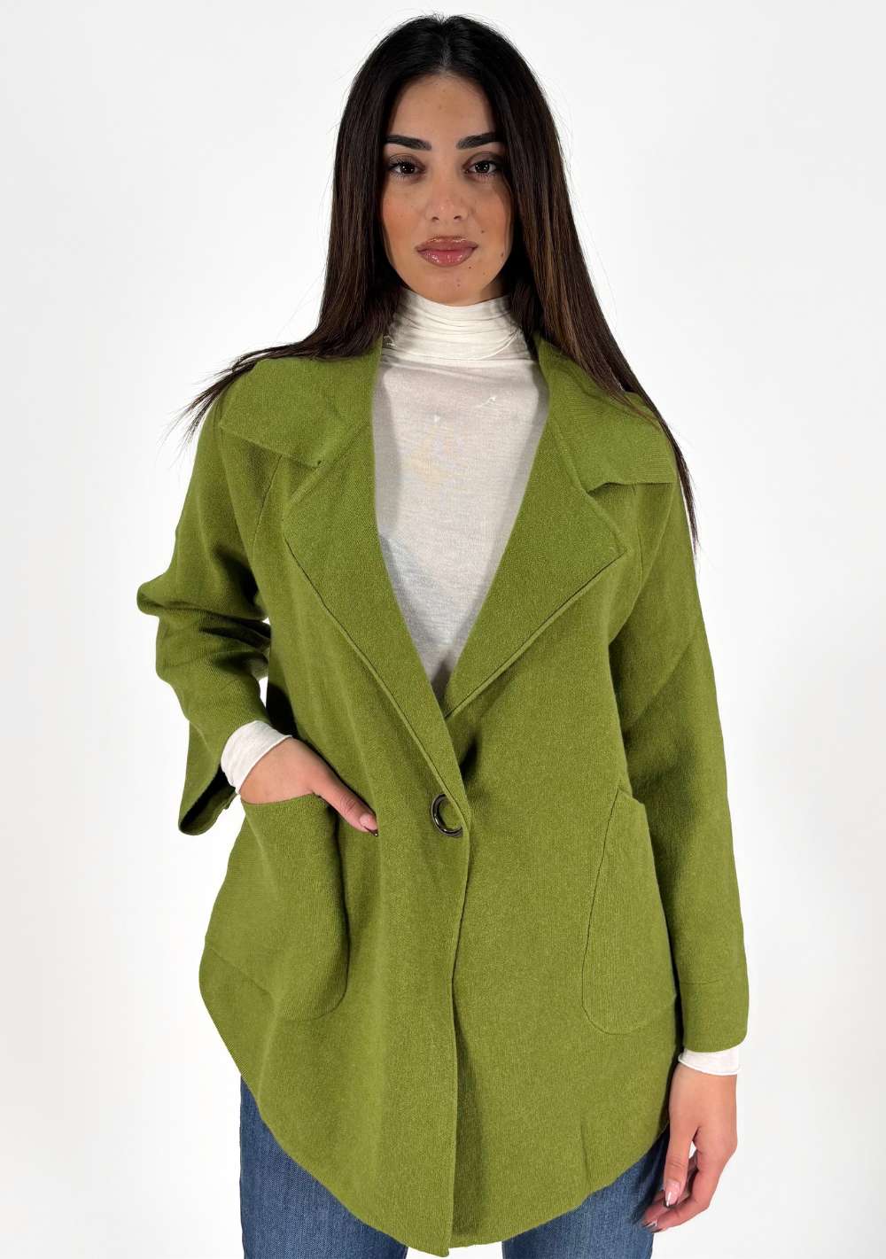 Cardigan Reverse con Ciappa