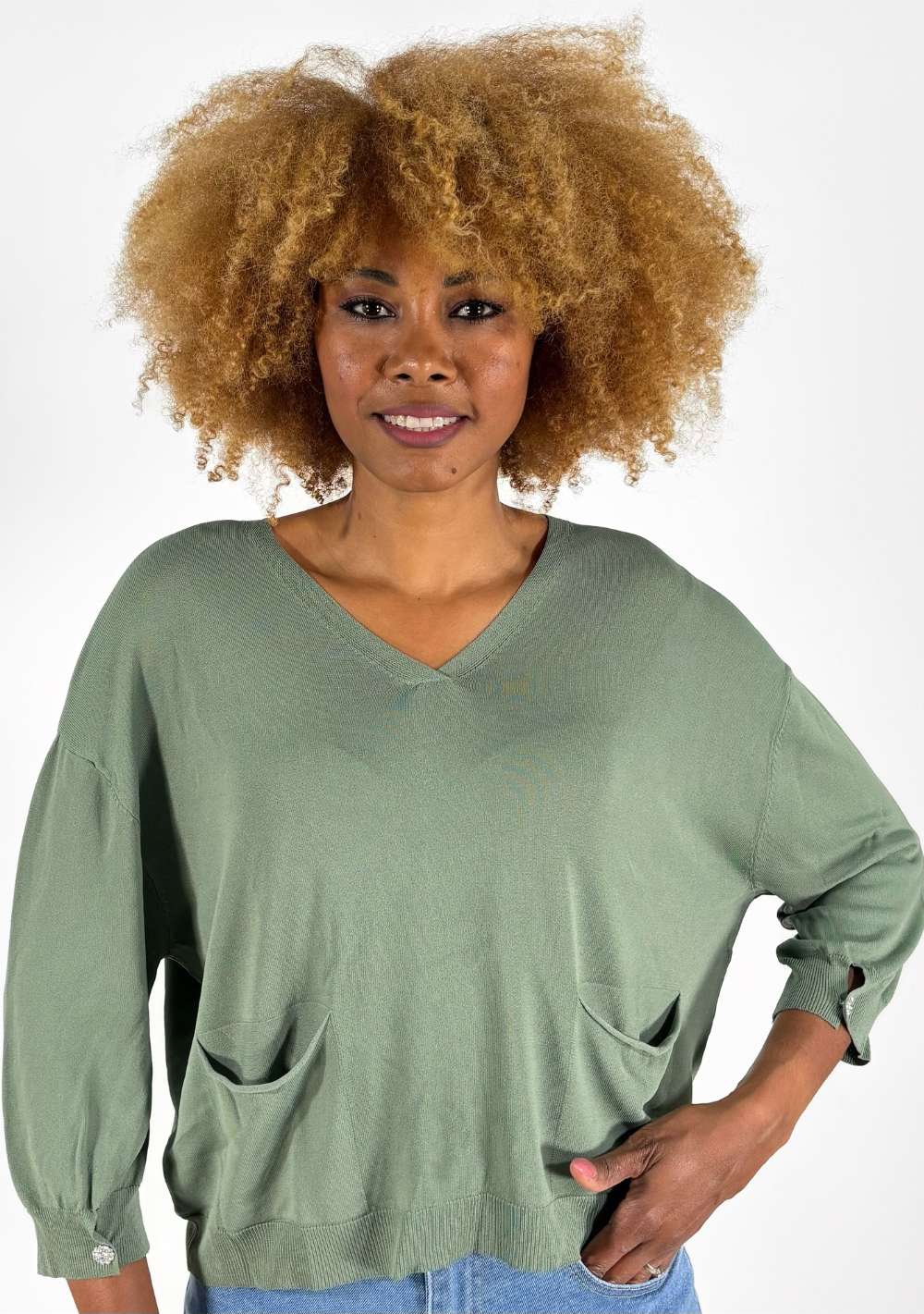 Maglia Corta con Tasche