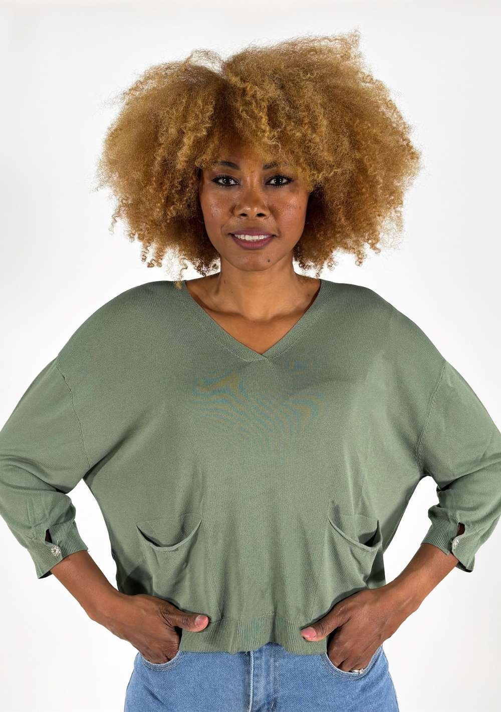 Maglia Corta con Tasche
