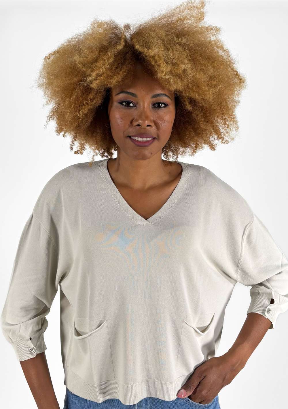 Maglia Corta con Tasche