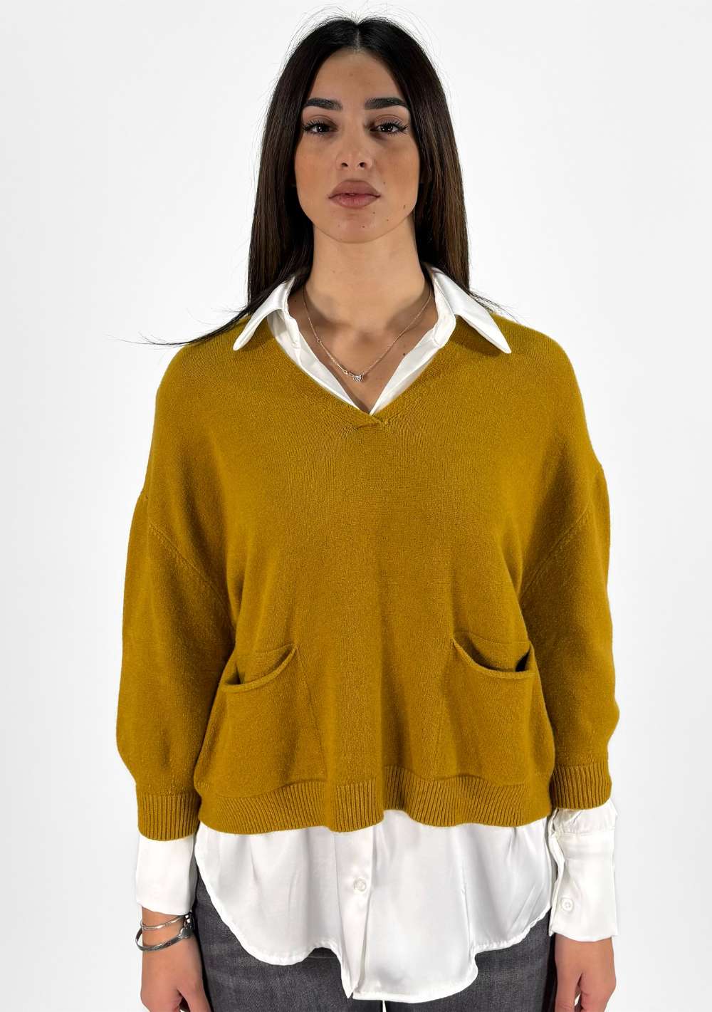 Maglia Sc/V con Tasche