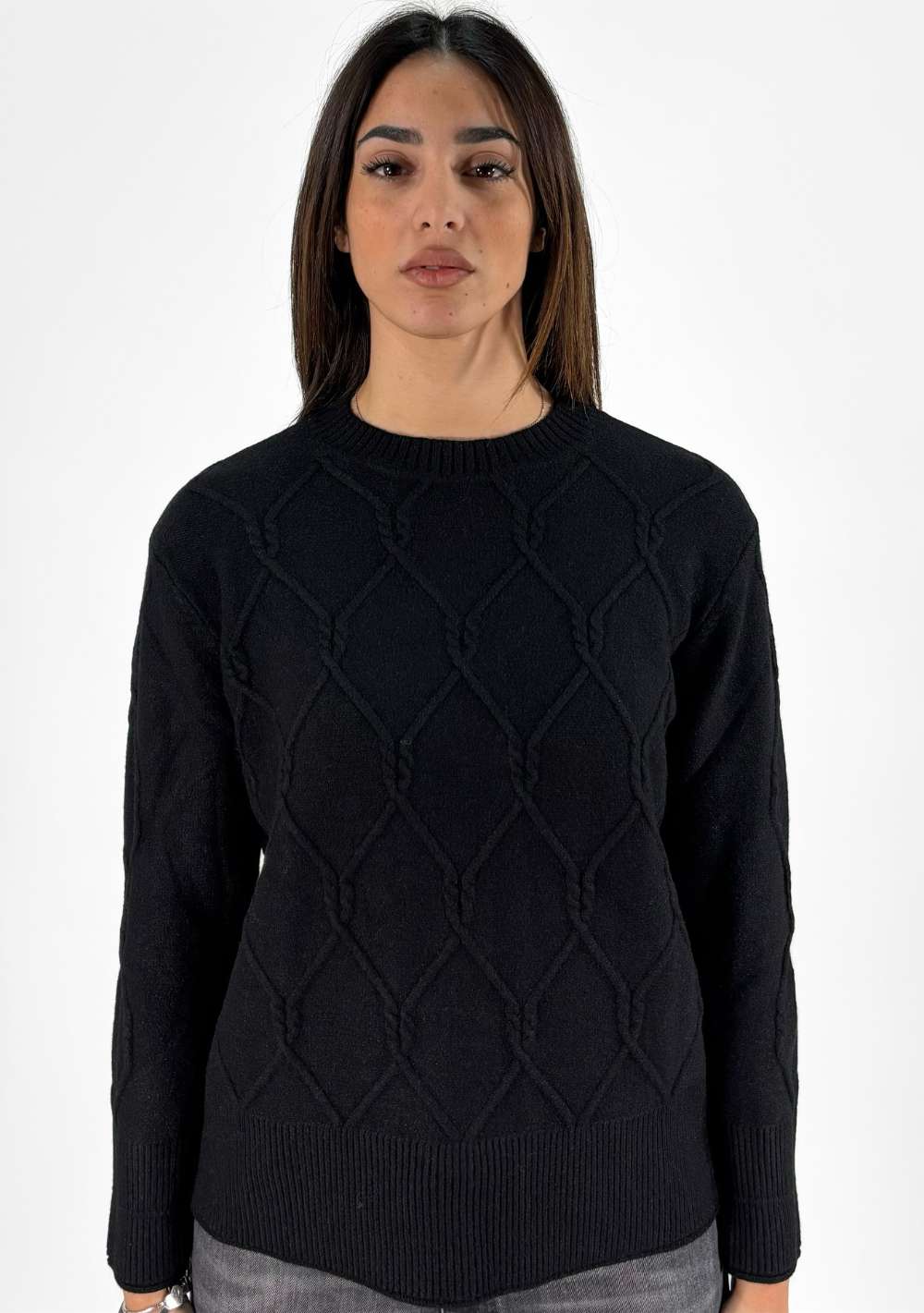 Maglia Rombi Intrecciati