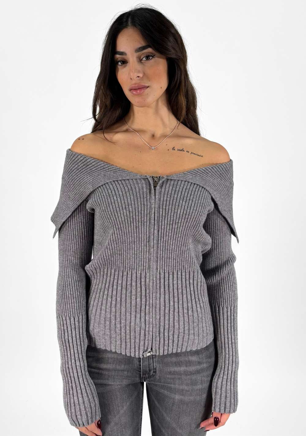 Maglia con Zip