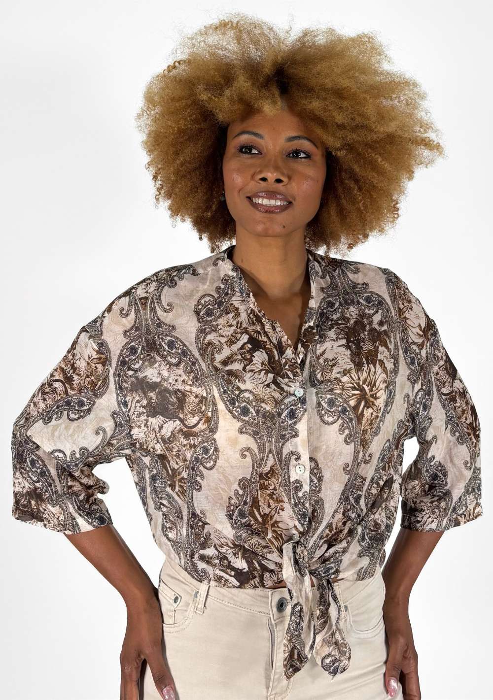 Camicia Oversize Fantasia