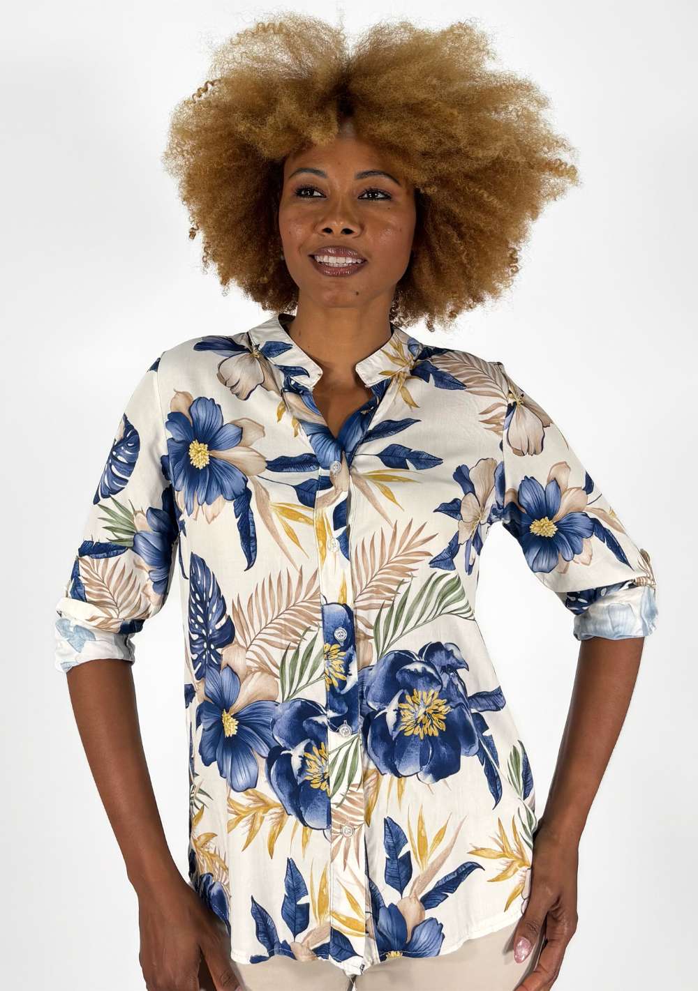 Camicia Collo Coreana