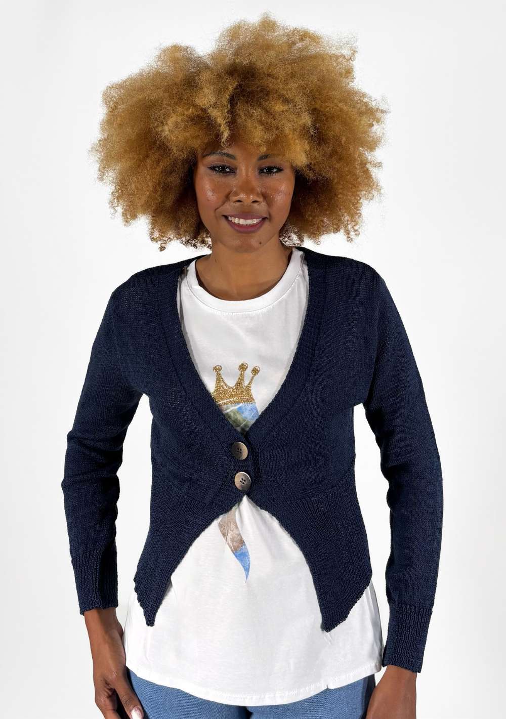Cardigan 2 Bottoni