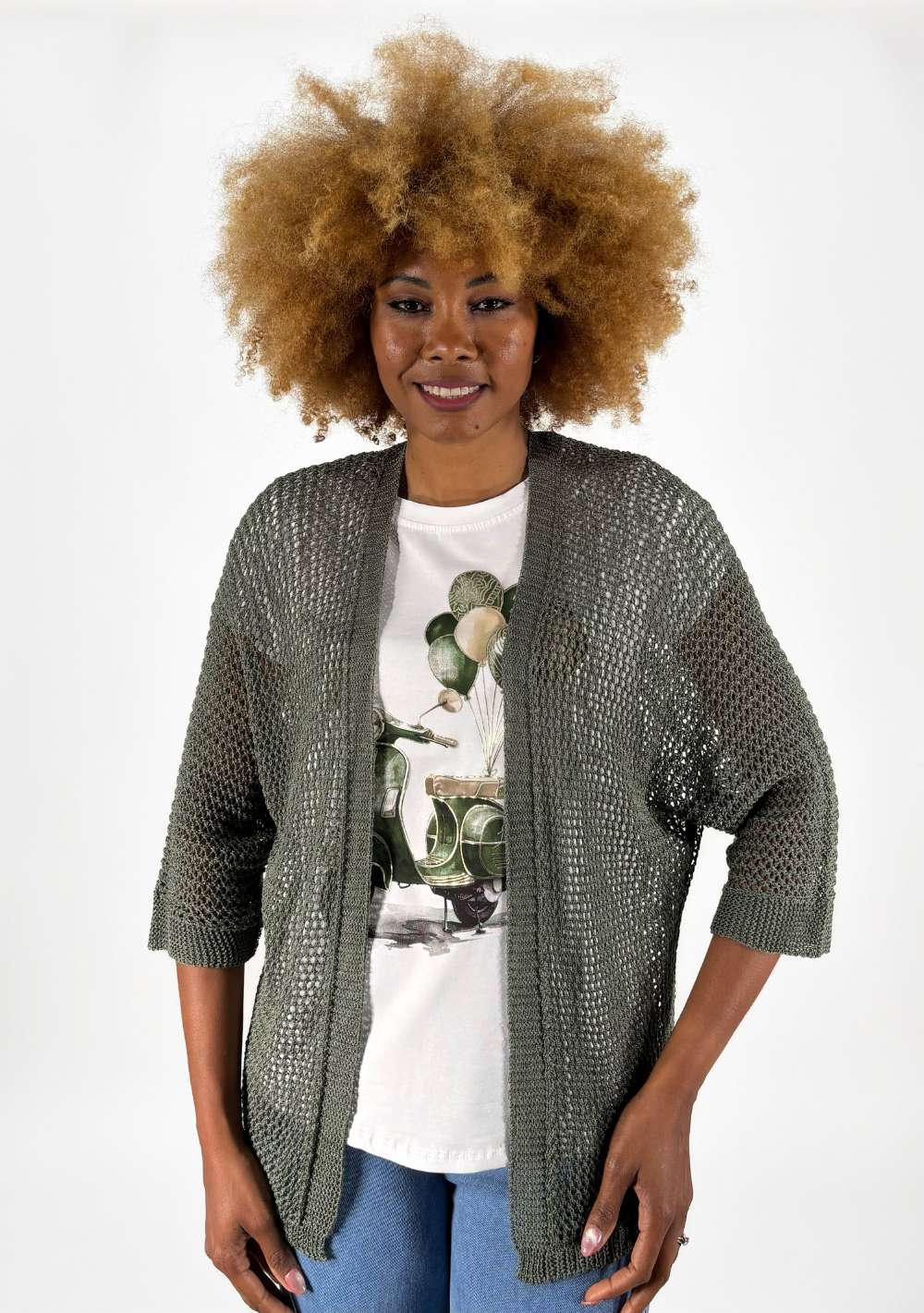 Cardigan Traforato