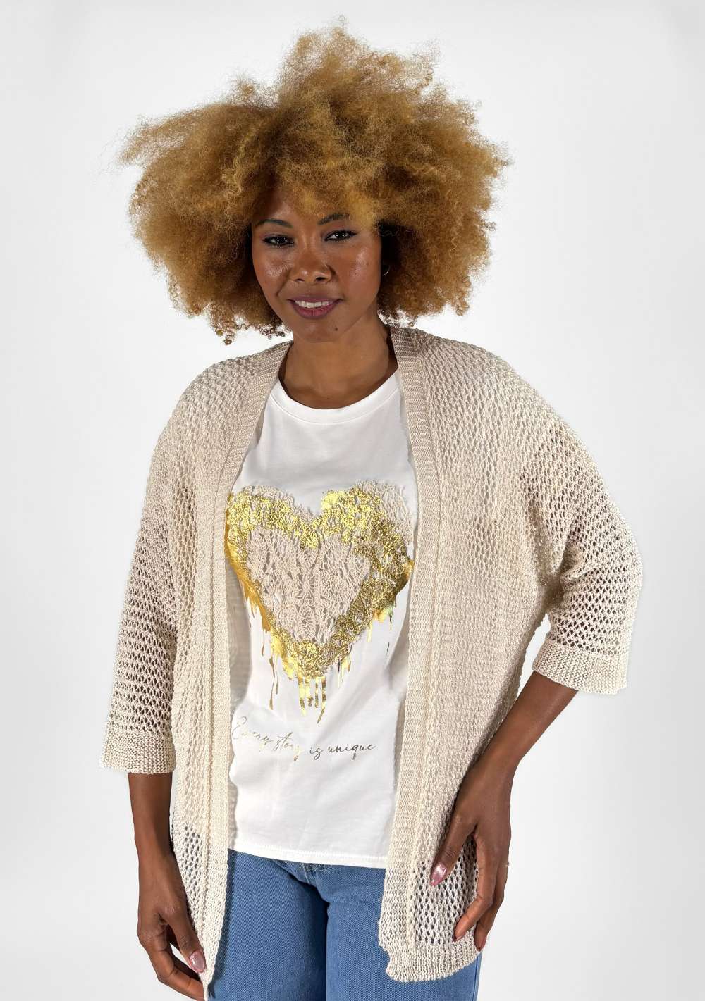 Cardigan Traforato