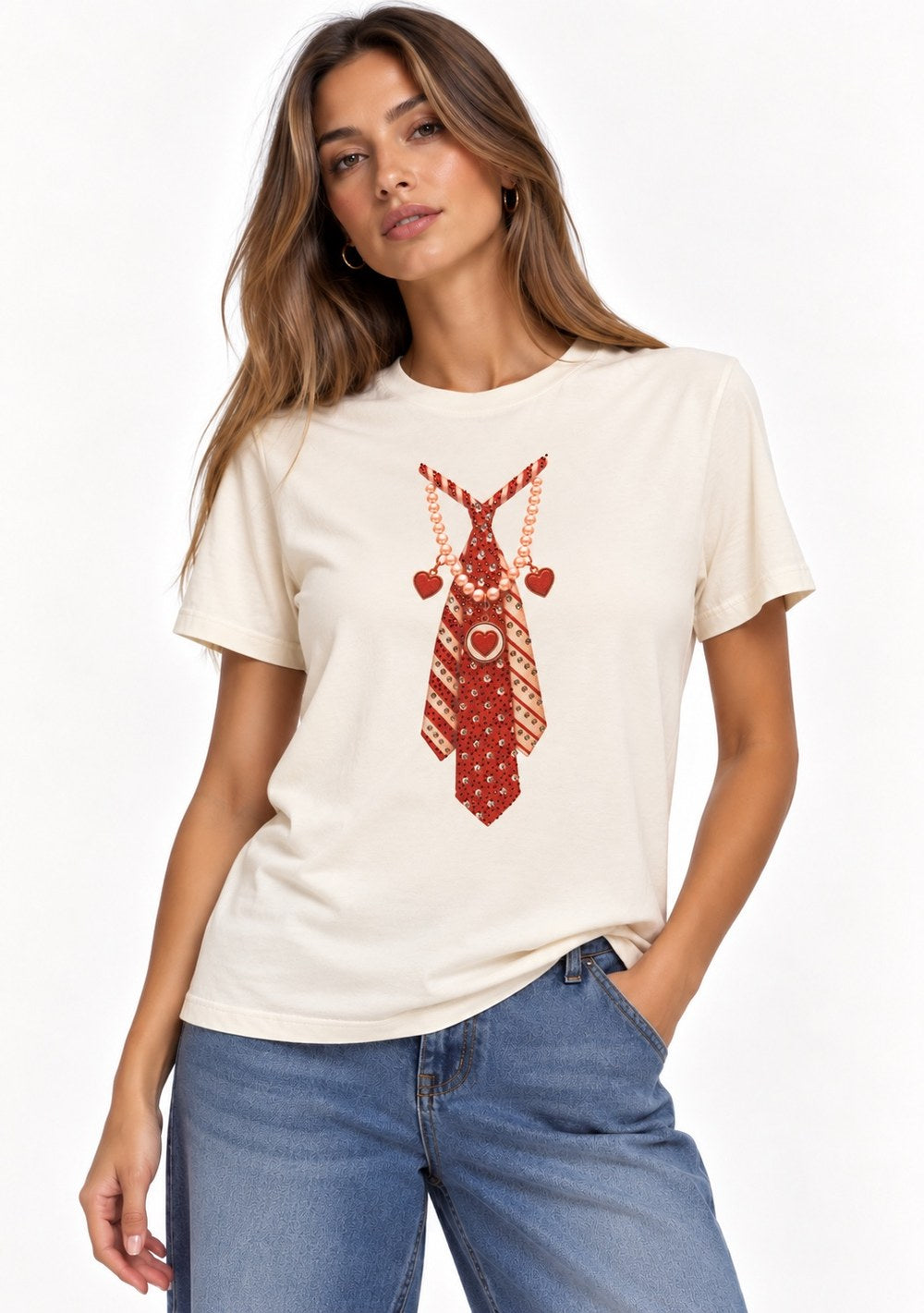 T-Shirt Regular "Cravatta"