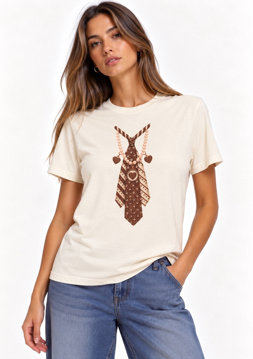 T-Shirt Regular "Cravatta"