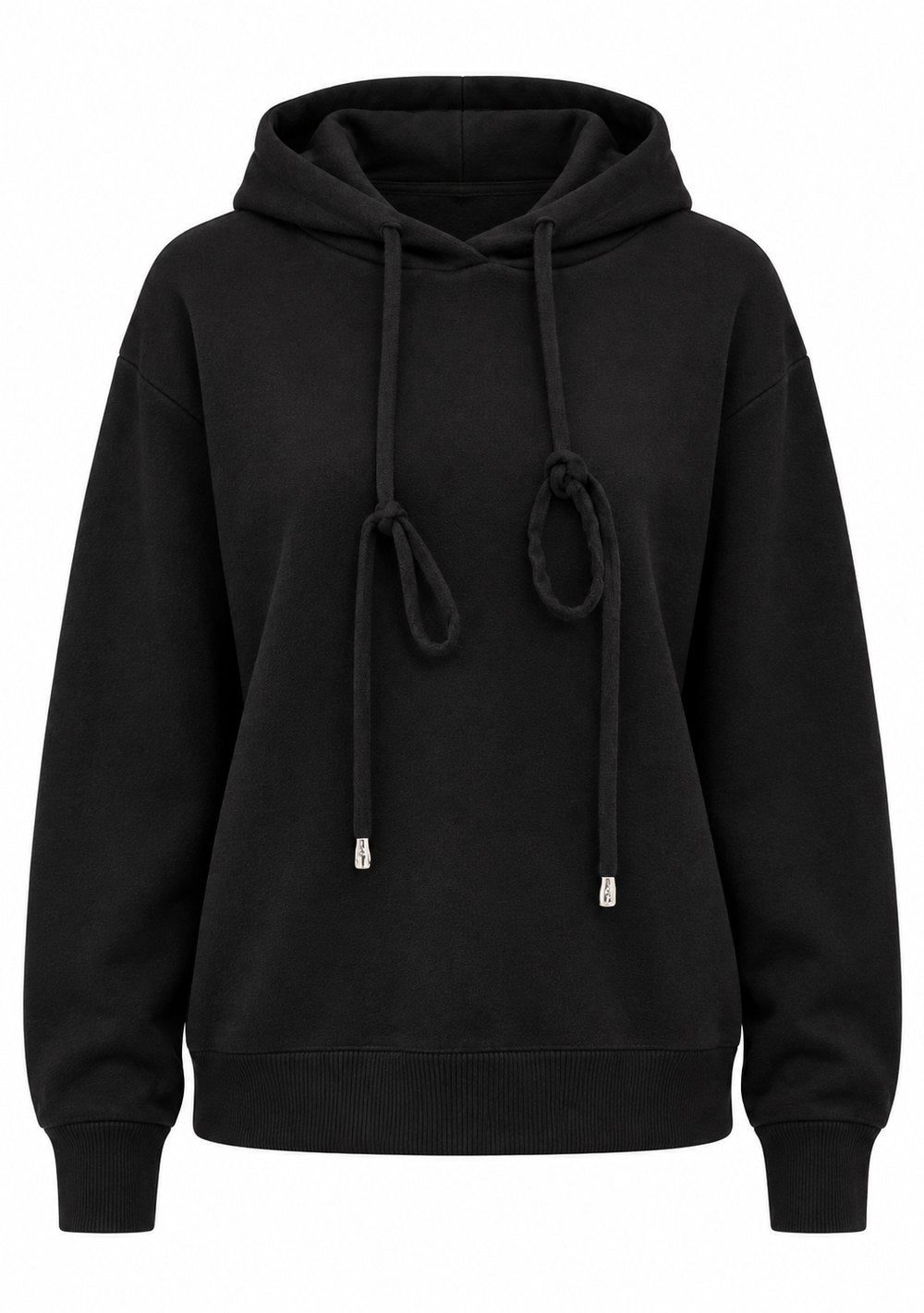 Maglia con Cappuccio da donna in colore nero, vista alternativa 4