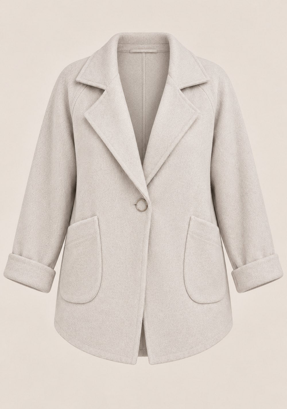 Cardigan Chiusura Ciappa da donna in colore beige, vista alternativa 4