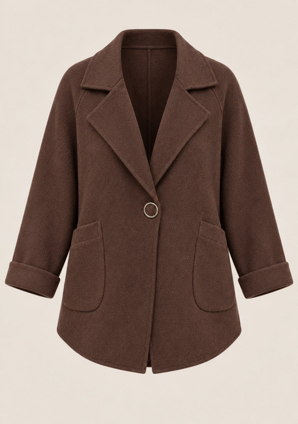 Cardigan Chiusura Ciappa da donna in colore moro, vista alternativa 4