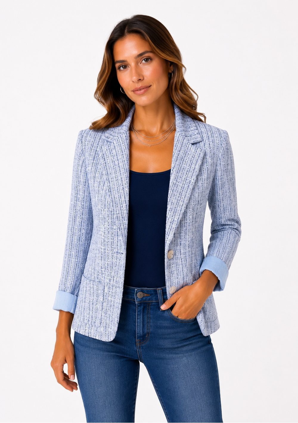 Giacca 2 Bottoni Lurex