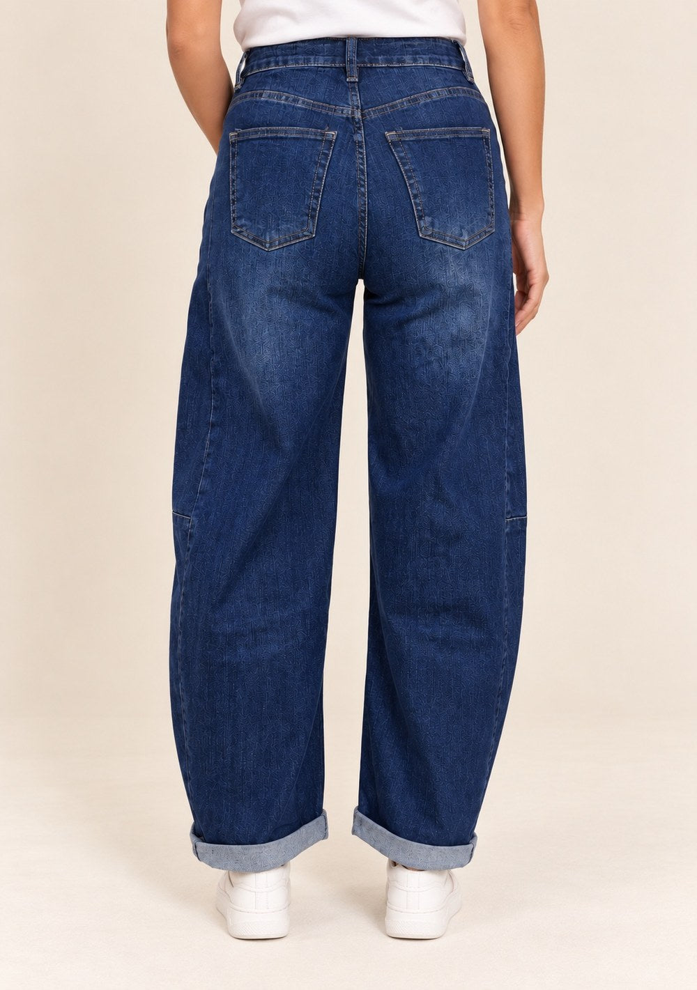 Jeans Balloon da donna in colore blu, vista alternativa 2