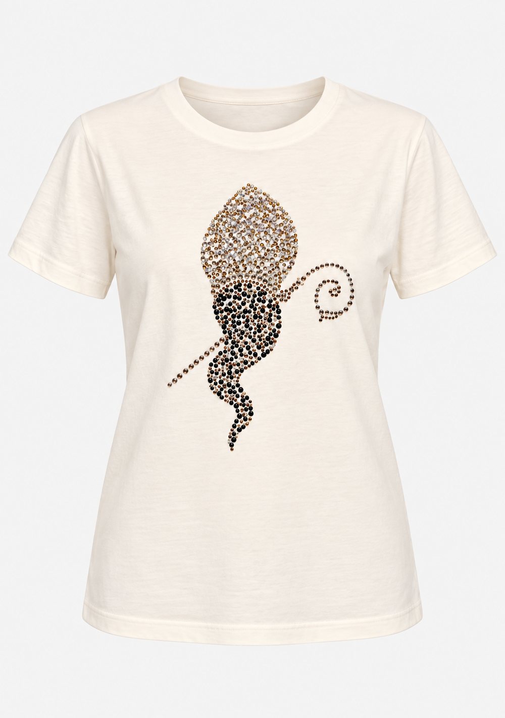 T-Shirt Regular "San Gennaro" da donna in colore nero, vista alternativa 2