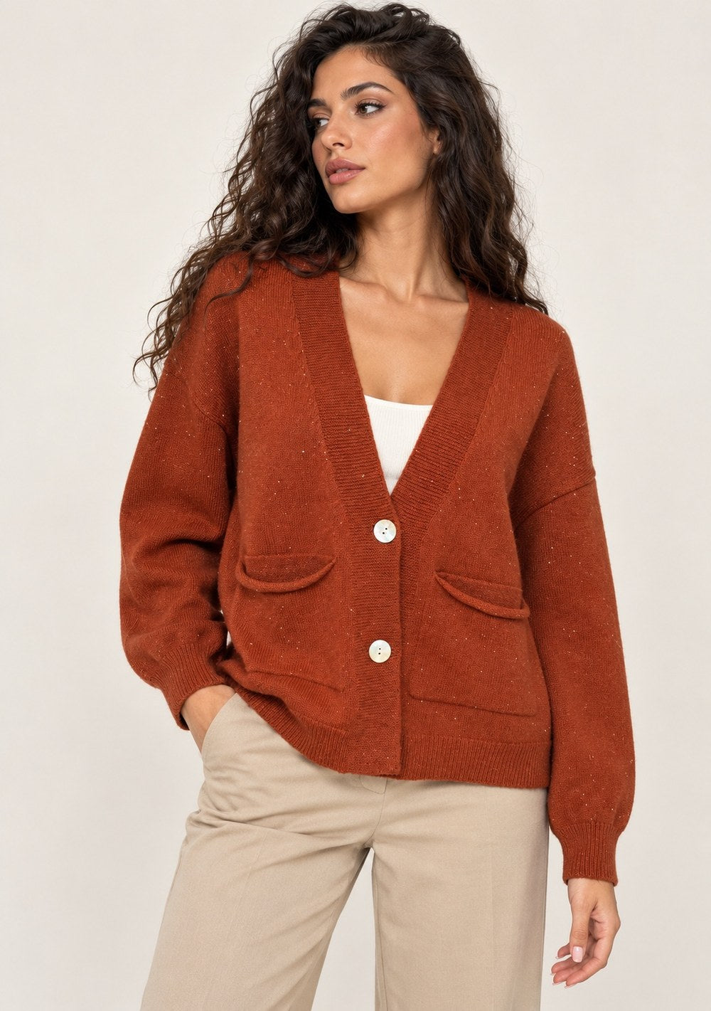 Giacca 2 Bottoni Paillettes
