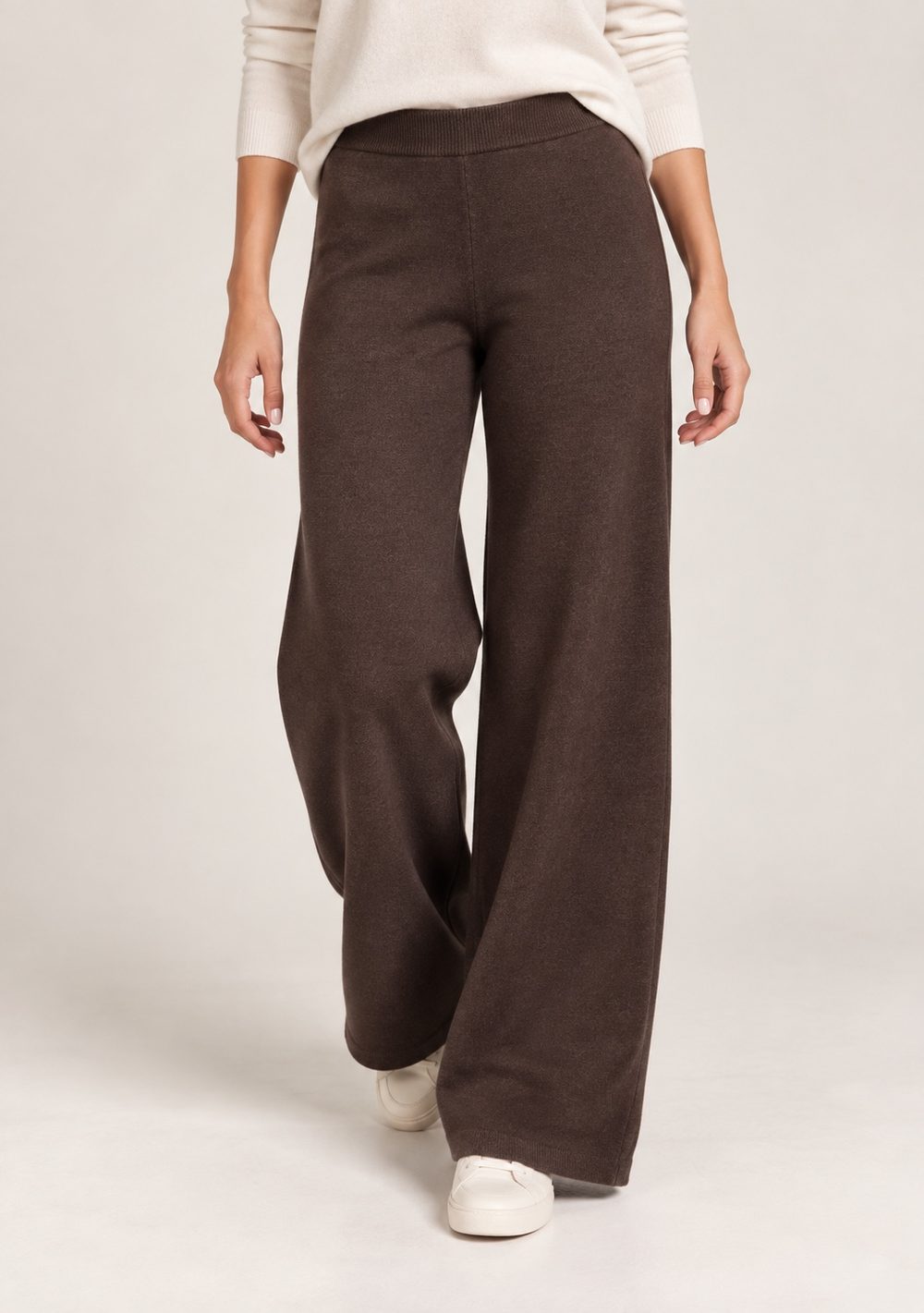 Pantaloni Palazzo da donna in colore moro