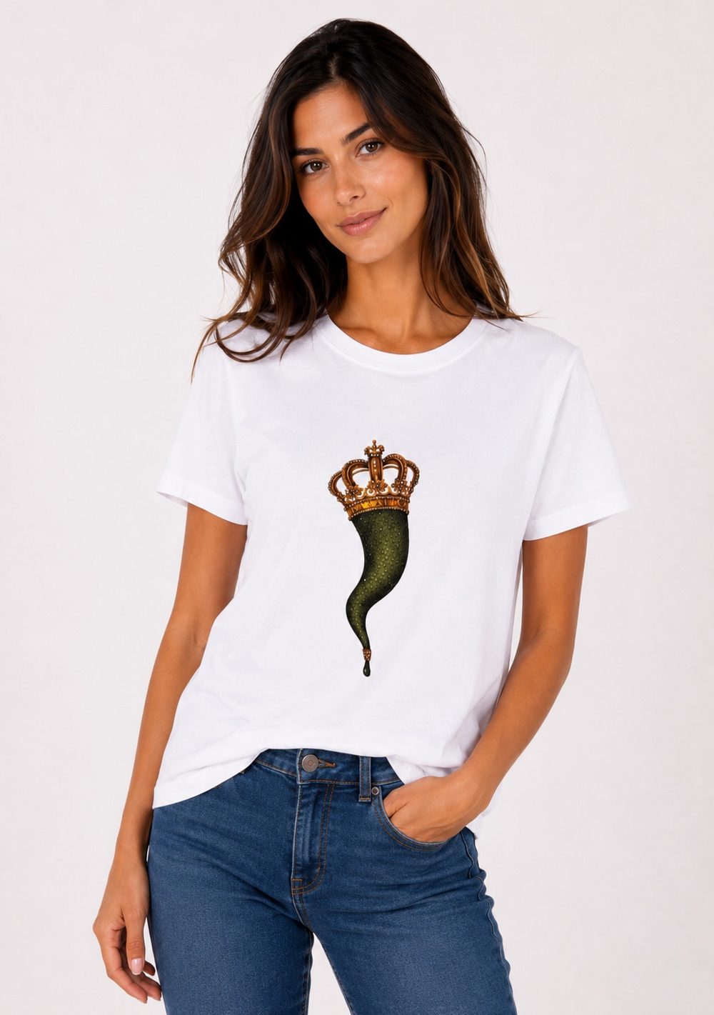 T-Shirt Regular "Corno Baratto"