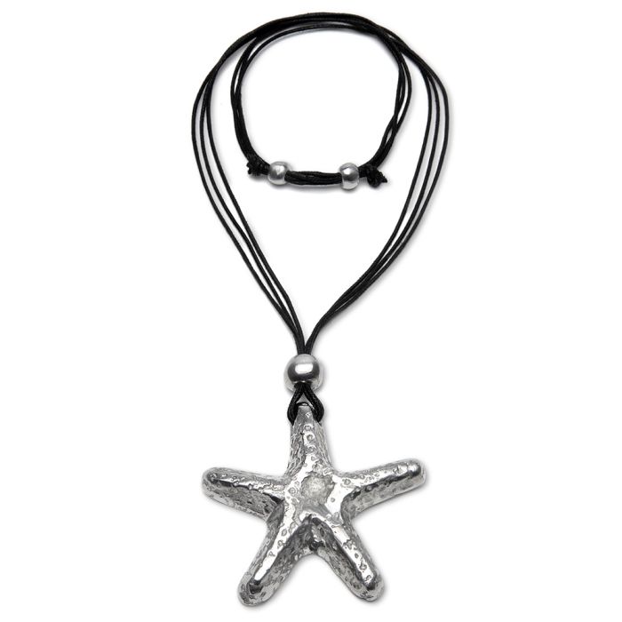 COLLIER COURT ETOILE DE MER BRUT