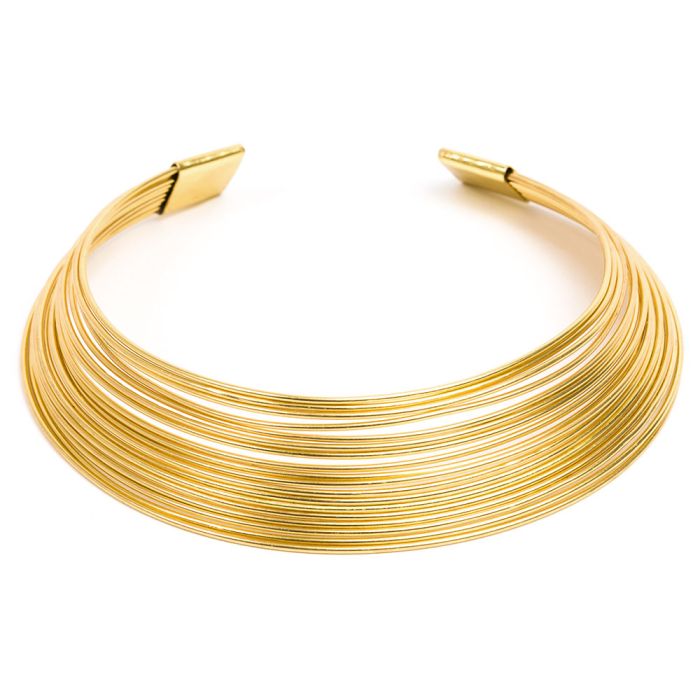 COLLANA RIGIDA MULTI FILI