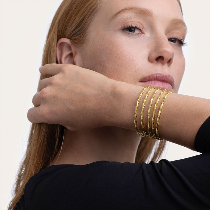 BRACCIALE FASCIA 5 LINEE TORCHON